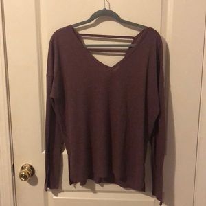 Dry Wine/Plum Purple Long sleeve